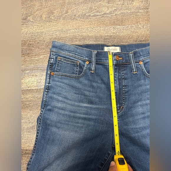 Madewell high rise skinny Classic Blue Women's Jeans - Picture 4 of 10